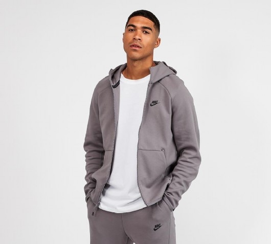 nike tech fleece gunsmoke grey