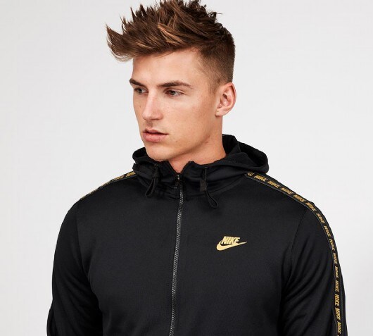 nike repeat tape full zip hoodie
