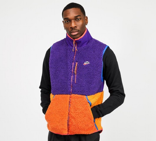 nike gilet sherpa