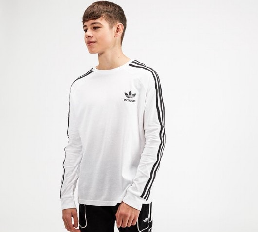 adidas long sleeve cotton shirt
