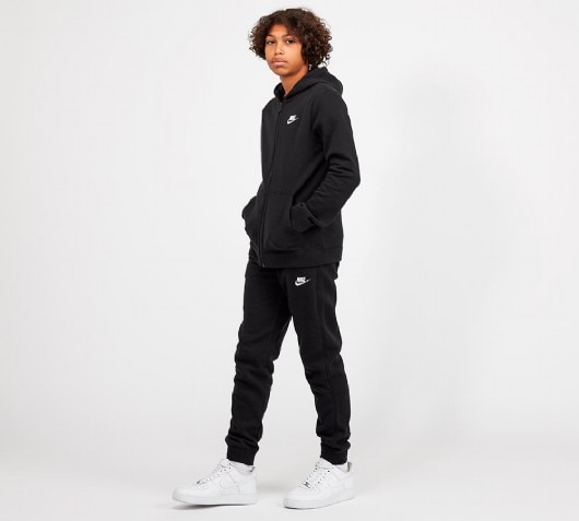 black nike tracksuit boys