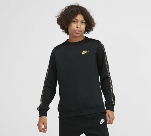 black nike sweatshirt junior