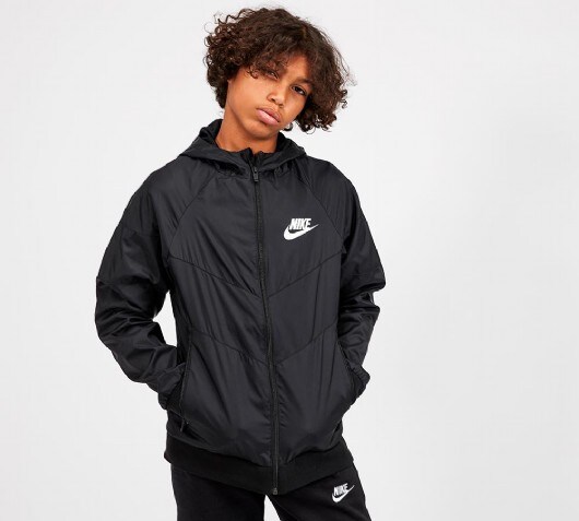 nike windrunner jacket black