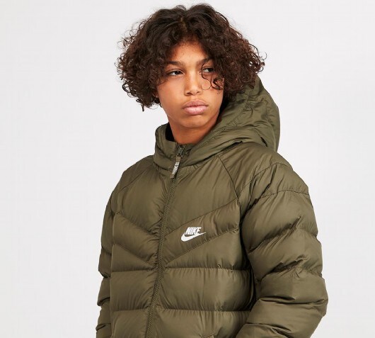 nike junior fill jacket khaki