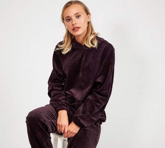 nike velour tracksuit womens