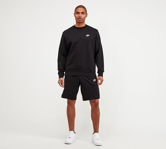 Nike Club Jersey Short | Black | Footasylum