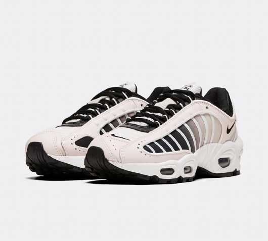 Nike Womens Air Max Tailwind Iv Trainer Light Soft Pink Black White Footasylum