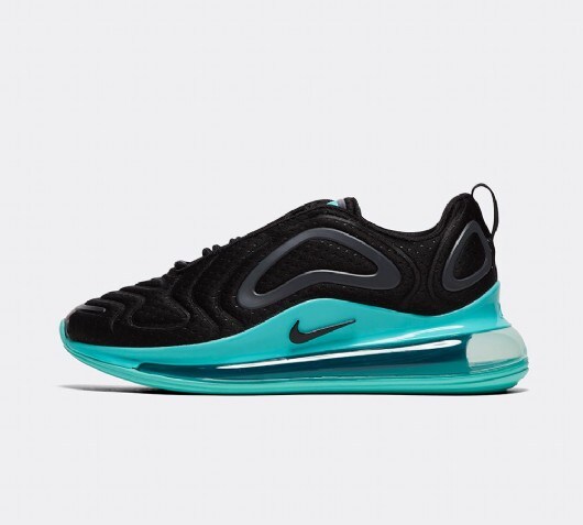 Nike Womens Air Max 720 Trainer | Black 