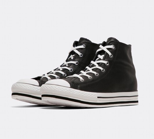 black high top converse footasylum