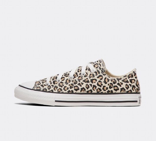 leopard infant converse