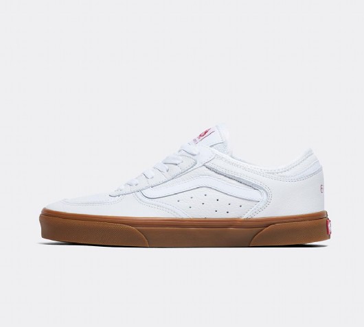 vans rowley white