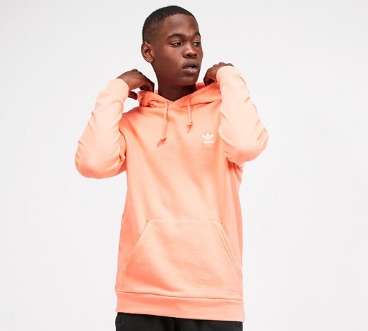 peach adidas hoodie