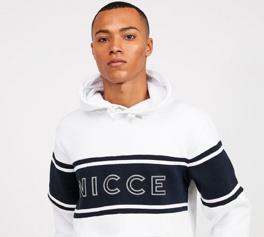 white nicce sweatshirt