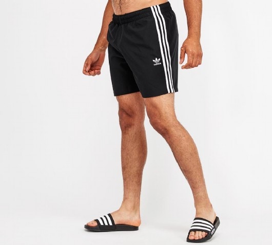 adidas long swim shorts