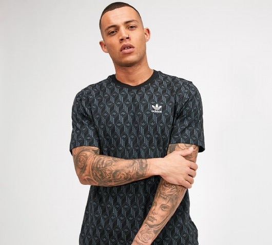 adidas print shirt