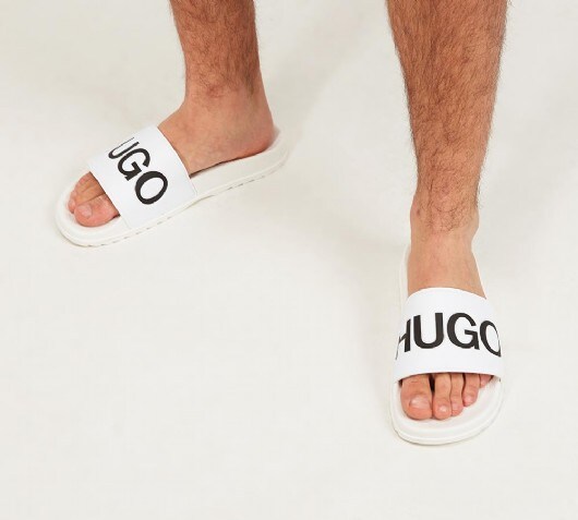 hugo boss sliders footasylum