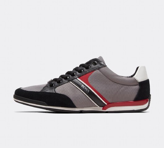 BOSS Saturn Low Trainer | Open Grey | Footasylum