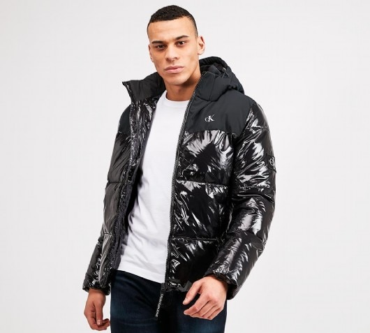 ck mens puffer jacket