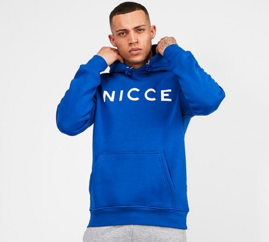 nicce blue hoodie