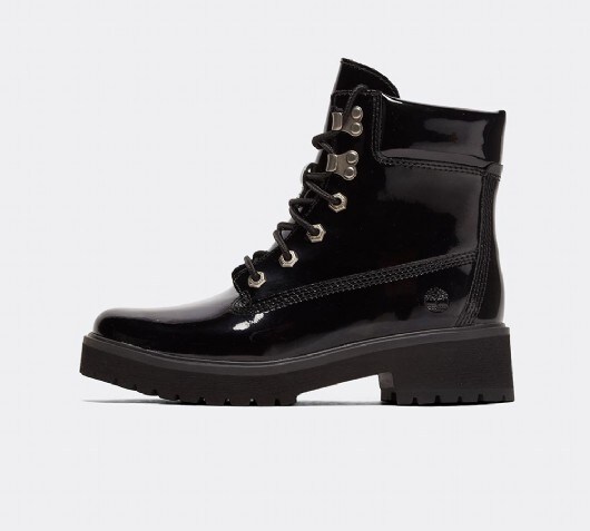 patent timberland boots