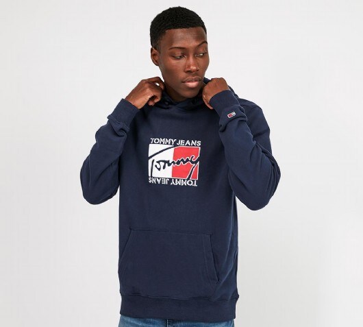 tommy jeans hoodie navy