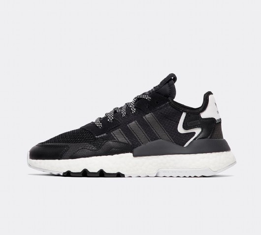 adidas originals nite jogger black