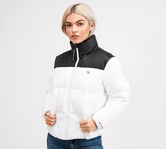 Calvin Klein Women's White Jacket Slovakia, SAVE 45% 