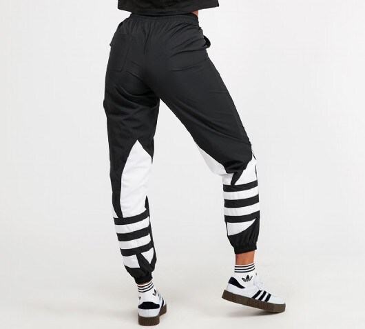 adidas big logo track pants womens