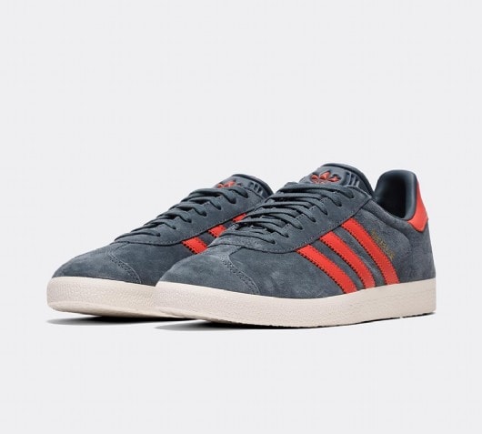 adidas gazelle grey and orange