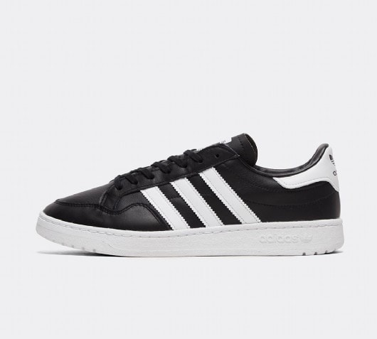 adidas black white trainers
