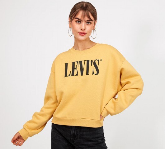 levi's sweatshirt womens