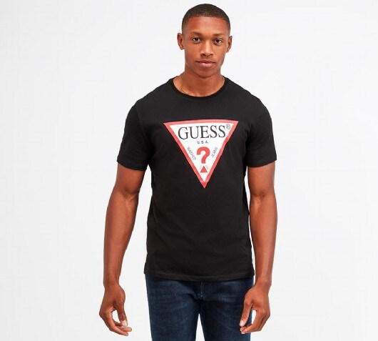 guess t shirt footasylum