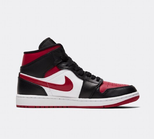jordan air 1 mid junior red