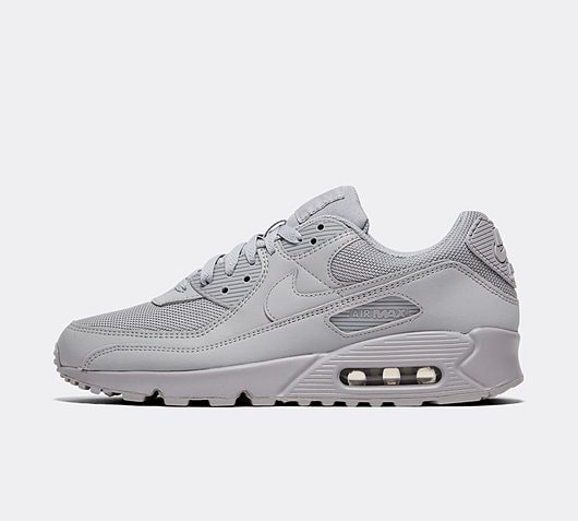 Nike Air Max 90 Trainer | Wolf Grey / Wolf Grey | Footasylum