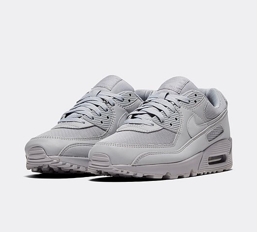 air max 90 grey black white