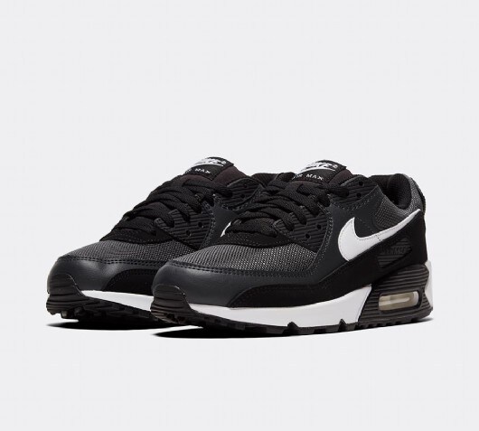 nike air max 90 black and white mens