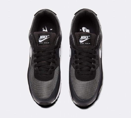 black and white nike air max 90 mens
