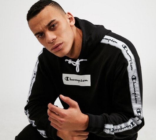 champion evo taped hooded top