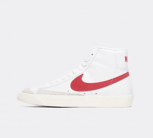 Nike Blazer Mid 77 Vintage Trainer White Worn Brick Sail
