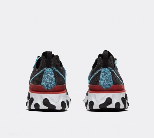 nike react element 55 anthracite blue fury