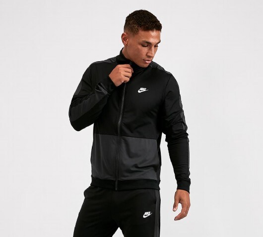 Nike air max poly track top discount
