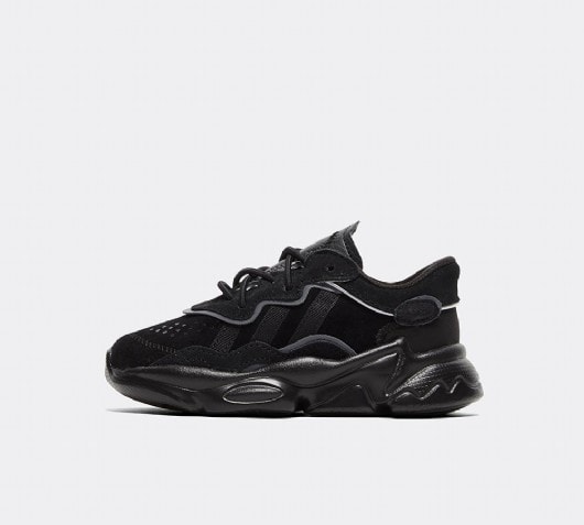 adidas Originals Nursery Ozweego Trainer Core Black Core Black Footasylum