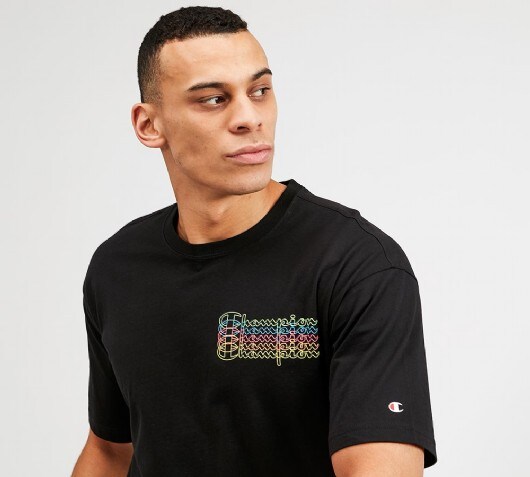 all black champion shirt