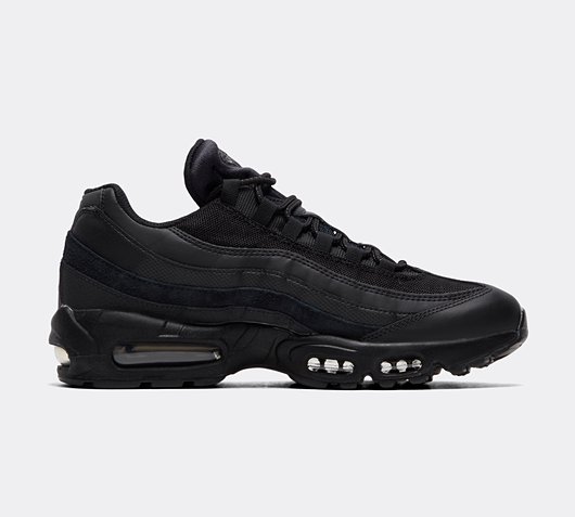 Krijt Toeschouwer geroosterd brood Nike Air Max 95 Essential Trainer | Black /Dark Grey / Black | Footasylum Krijt Toeschouwer geroosterd brood Nike Air Max 95 Essential Trainer | Black /Dark Grey / Black | Footasylum
