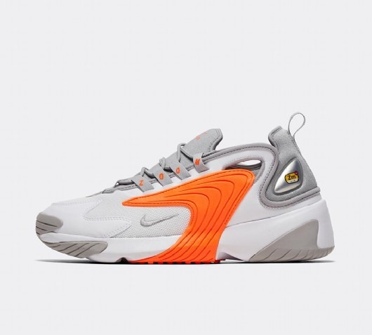 nike zoom white and orange