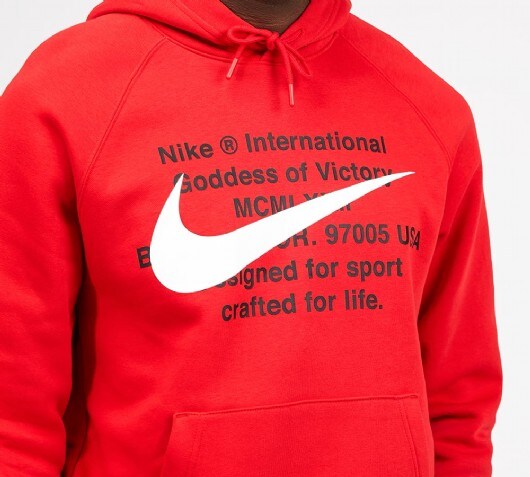 nike hbr swoosh overhead hoodie