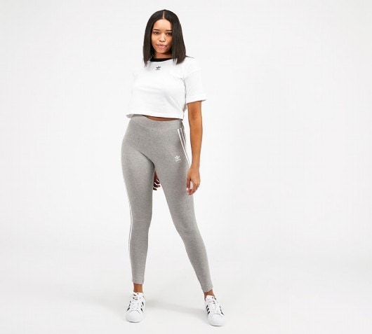 adidas grey high waisted leggings
