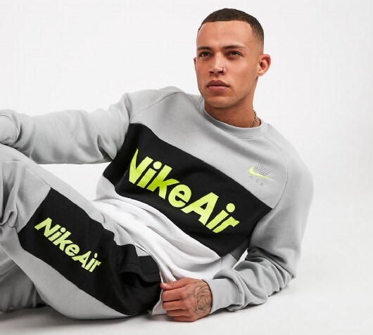 nike air grey sweatshirt