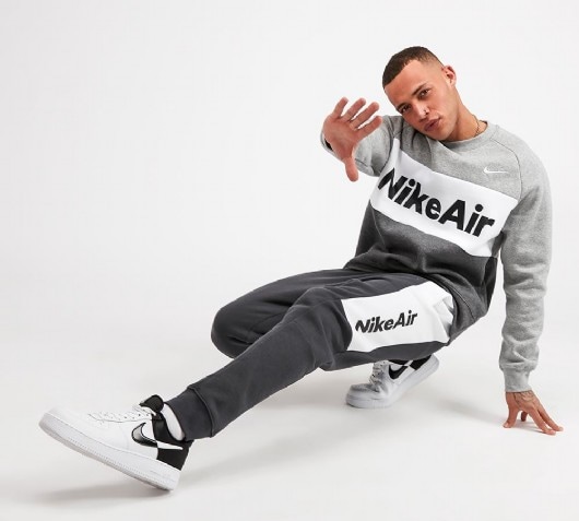 nike air cut and sew fleece pant