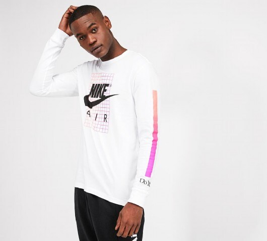 pink long sleeve nike shirt